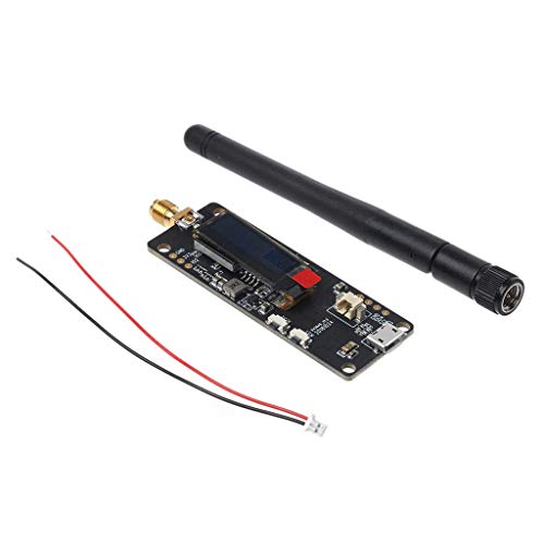 ICQUANZX Placa de Desarrollo del módulo de cámara T-Journal ESP32 OV2640 Cámara SMA WiFi 3dbi Antena 0.91 Placa de cámara OLED