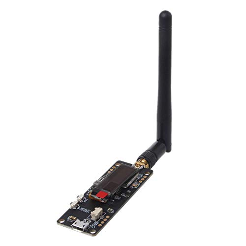 ICQUANZX Placa de Desarrollo del módulo de cámara T-Journal ESP32 OV2640 Cámara SMA WiFi 3dbi Antena 0.91 Placa de cámara OLED