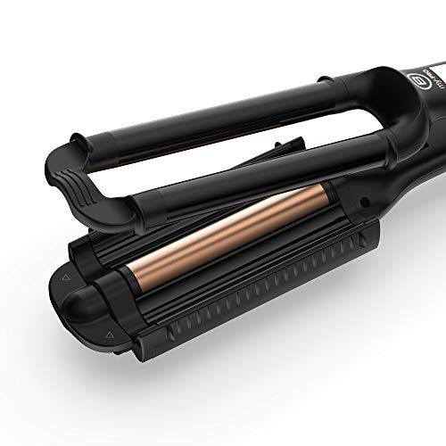 Imetec Bellissima My Pro Beach Waves Multi GT21 100 - Plancha de pelo de ondas 4 en 1, 4 tipos diferentes de ondas para muchos peinados con un simple gesto