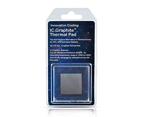 Innovation Cooling LLC IC - Almohadilla térmica de Grafito 30 X 30