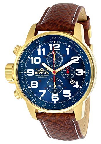 Invicta 3329 I-Force Reloj para Hombre acero inoxidable Cuarzo Esfera azul