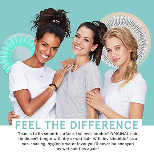 Invisibobble Goma Color Crystal Clear - 3 Unidades