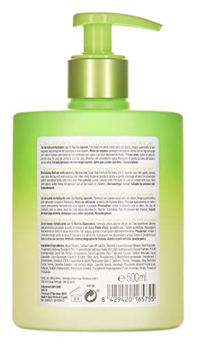 ISDIN BodySenses Gel de Baño, Gama Revitalizante con Te Matcha, Hidrata tu piel de sensaciones - 500ml