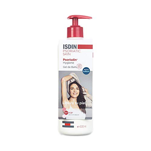 Isdin Psorisdin Hygiene Gel de Baño, Limpia, Suaviza y Protege la Piel de Personas con Psoriasis 1 x 500ml