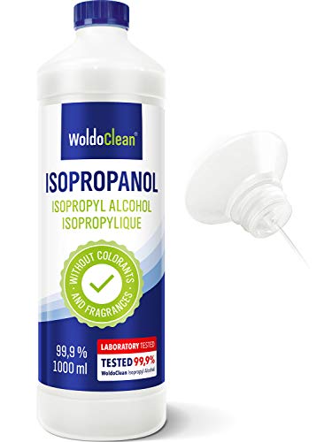 Isopropilico Alcohol 99,9% Limpieza y pulverizar 1.000ml