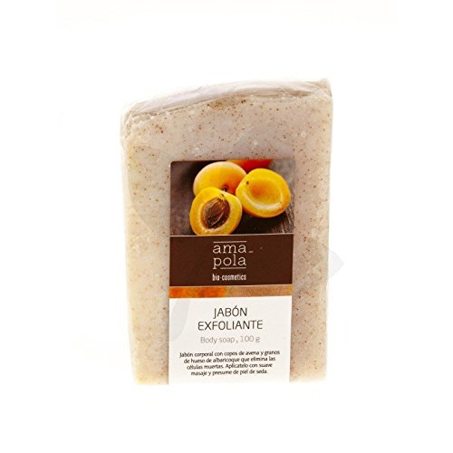 Jabón exfoliante de avena y albaricoque Amapola 100 g