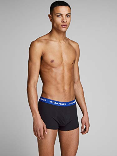 Jack & Jones JacLee Trunks 5 Pack Bóxer, Azul (Surf The Web Detail: Surft The Web/Estate Blue/Blue Jewel), X-Large (Pack de 5) para Hombre