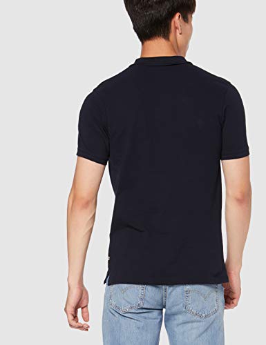 Jack & Jones Jjebasic Polo SS Noos - Camiseta para Hombre, Azul (Navy Blazer), Talla XL