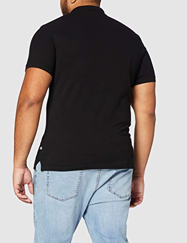 Jack & Jones Jjebasic Polo SS Noos - Camiseta para Hombre, Negro , Talla XL