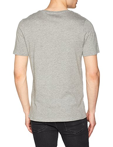 Jack & Jones Jjecorp Logo tee SS Crew Neck Noos Camiseta, Gris (Light Grey Melange Detail: Slim Fit - Melange), X-Large para Hombre