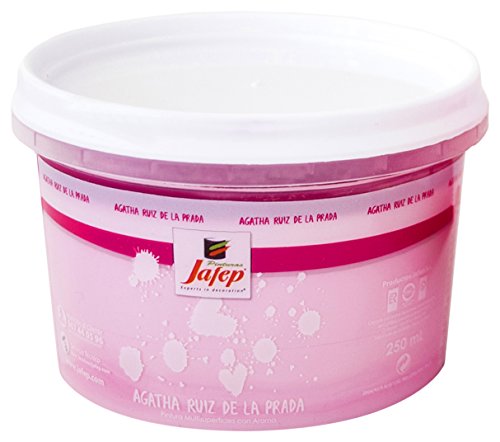 Jafep 24769028 Pintura-esmalte acrílico, diseño Agatha Ruiz de la Prada, Rosa Flor, 250 ml