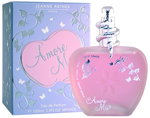 Jeanne Arthes Amore Mio 100ml eau de parfum Mujeres - Eau de parfum (Mujeres, 100 ml, Envase no recargable, Manzana, Grosella, Limón, Lichi, Granny Smith, Litchi, Blackcurrant, Italian lemon, Cereza)