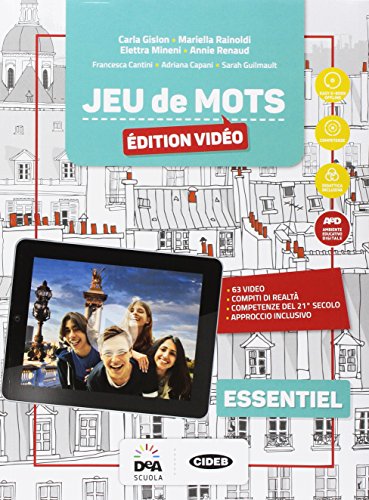 Jeu de mots essentiel. Livre de l'eleve et cahier. Per la Scuola media. Con audio formato MP3. Con e-book. Con espansione online. Con Libro: Jeu de cartes essentiel. Con DVD-ROM