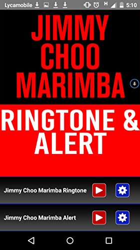 Jimmy Choo Marimba Ringtone and Alert