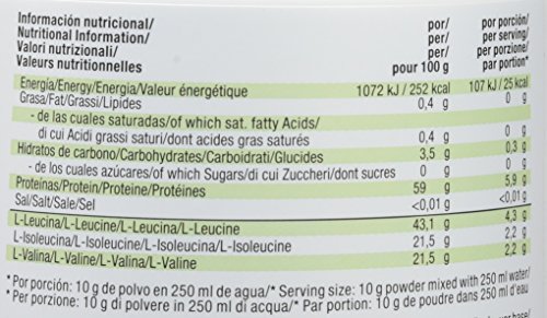 JOE WEIDER VICTORY Vegan BCAA 2:1:1 Mango-Naranja 100% vegano. 300 Gr. 8,7g de BCAA por dosis. Sin grasas, sin azúcares