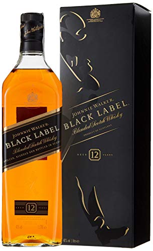 Johnnie Walker Black Label Whisky - 1000 ml