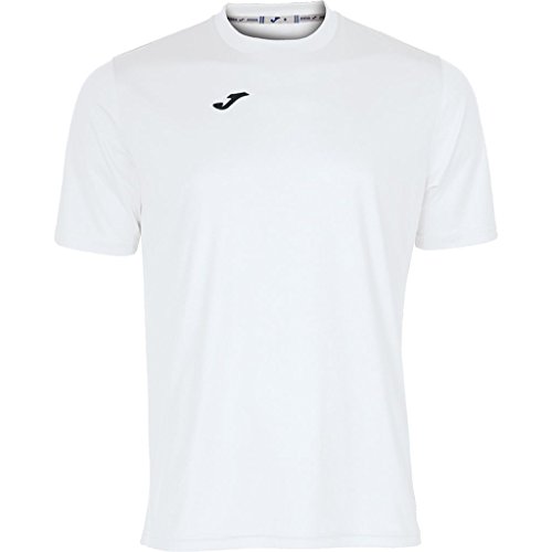 Joma Combi Camiseta Manga Corta, Hombre, Blanco, S