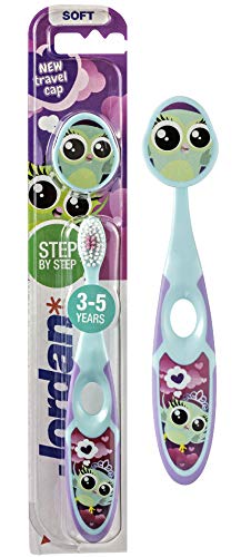 JORDAN Step 2 - Cepillo de dientes infantil (3-5 años), varios colores