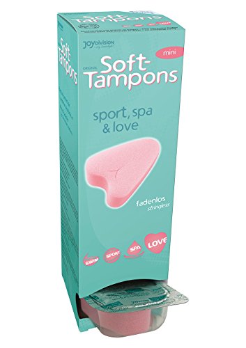 Joydivision Soft Tampones – higiénico agradable al tacto cómodo y agradable de llevar – Ideal incluso para muy pesado menstrual flujo …