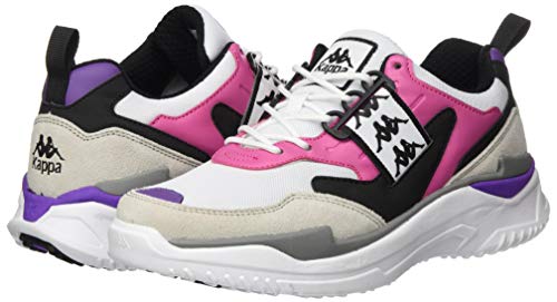 Kappa Authentic 222 Banda MASPER 1, Zapatillas Deportivas Unisex Adulto, Grey Pink, 36 EU