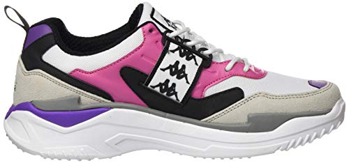 Kappa Authentic 222 Banda MASPER 1, Zapatillas Deportivas Unisex Adulto, Grey Pink, 36 EU