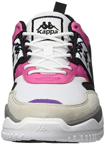 Kappa Authentic 222 Banda MASPER 1, Zapatillas Deportivas Unisex Adulto, Grey Pink, 36 EU