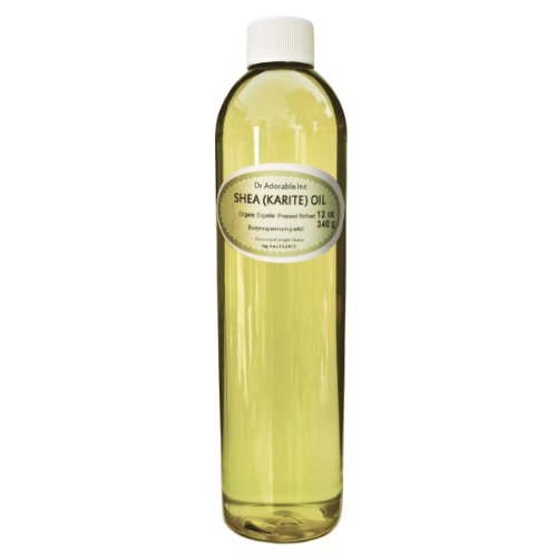 Karite de karité Aceite refinado Pure Organic 12 oz