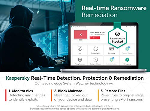 Kaspersky Total Security 2018 | 5 Dispositivos | 2 Años | PC / Mac / Android | Código dentro de un paquete