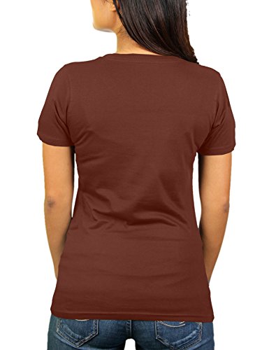 KaterLikoli I Wish Theese were Brains - Camiseta para mujer Chocolate XXXL