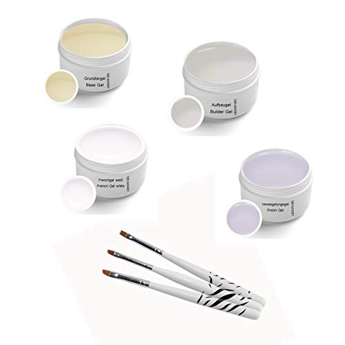 Kit de Gel Classic UV que incluye Kit de pinceles 5ml