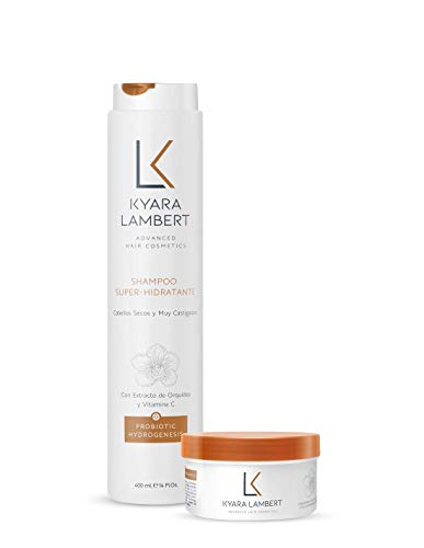 Kyara Lambert - Pack Nutritivo | Tratamiento Completo Súper Hidratante con Extracto de Orquídea Salvaje y Vitamina C | Regenerador Intensivo | Cabello Fuerte y Sano. Antiencrespamiento