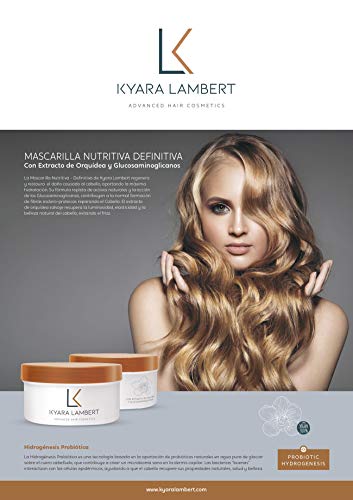 Kyara Lambert - Pack Nutritivo | Tratamiento Completo Súper Hidratante con Extracto de Orquídea Salvaje y Vitamina C | Regenerador Intensivo | Cabello Fuerte y Sano. Antiencrespamiento