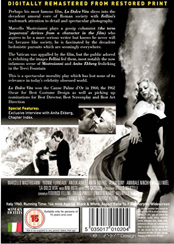 La Dolce Vita [Reino Unido] [DVD]