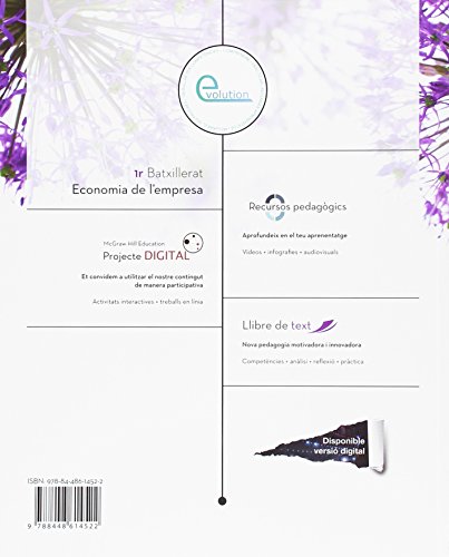 LA - ECONOMIA DE L'EMPRESA 1ER. BATXILLERAT. LLIBRE ALUMNE.