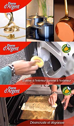 La Pierre d'Argent ® 500 GR - Piedra Blanca para Limpieza -