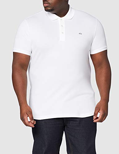 Lacoste Ph4014, Polo para Hombre, Blanco (White), Large (Talla del fabricante : 5)