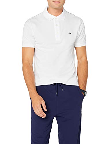 Lacoste Ph4014, Polo para Hombre, Blanco (White), Large (Talla del fabricante : 5)