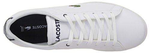 Lacoste Sport Carnaby EVO BL 1 SPJ, Bajos Infantil, Multicolor (Wht/nvy), 37 EU ( 4 UK )