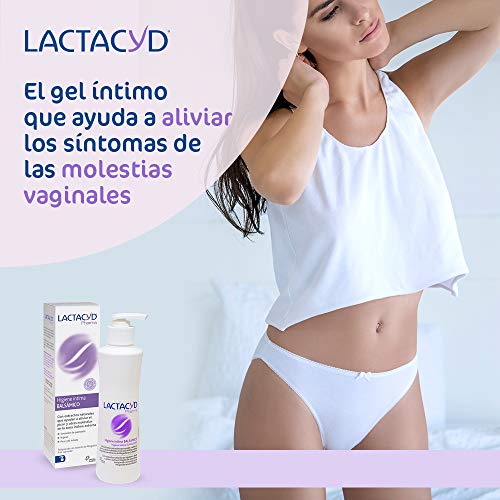 Lactacyd Pharma Balsámico - Con extractos naturales que ayudan a aliviar el picor y otras molestias en la zona intima externa, enriquecido con extracto de Margarita Azul Calmante, 250 ml