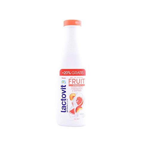 Lactovit FRUIT ENERGY gel de ducha 720 ml, Blanco (8411135351936)