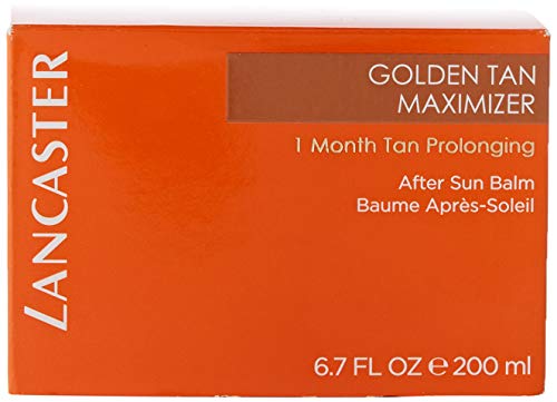 Lancaster Golden Tan Maximizer After Sun Balm 200ML Unisex Adulto, Negro, Único