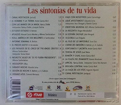 Las Sintonias de tu Vida. La Mejor Música de la Historia de TVE