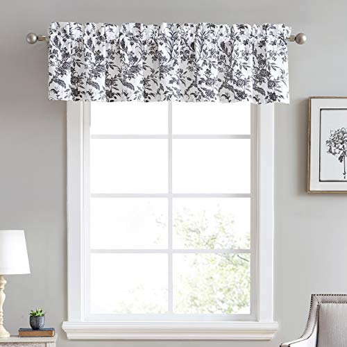 Laura Ashley Amberley edredón Set, Negro, Valance