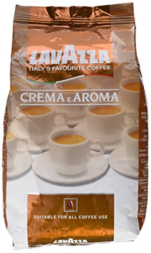 Lavazza Crema e Aroma - Café (1 kg, Coffee-beans, Marrón)