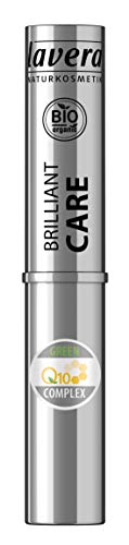 lavera Pintalabios Beautiful Lips Brilliant Care Q10 -Red Cherry 07, Lipstick, Barra de Labios, Colores delicados, Cosmética Natural, Bio, Maquillaje Organico 100% Certificado, 1.7 g