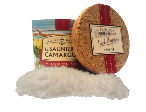 Le Saunier De Camargue Fleur De Sel Sea Salt, 4.4 Ounce Canisters