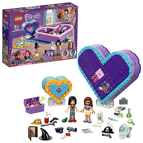 LEGO Friends - Pack de la Amistad: caja corazón, divertido set de construcción coleccionable para guardar todas tus cosas (41359) , color/modelo surtido