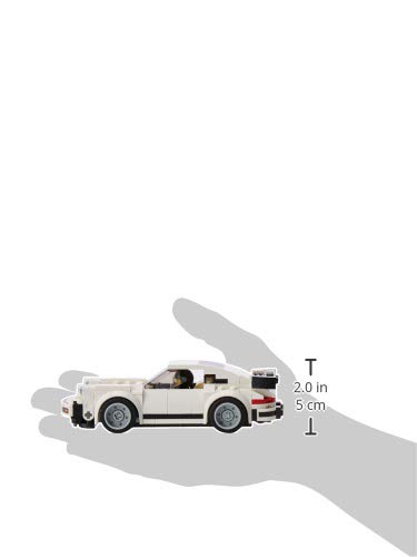 LEGO Speed champion - 1974 Porsche 911 turbo 3.0, Set de Contrucción del Clásico Deportivo, Coche de Juguete Blanco, Novedad 2019 (75895)