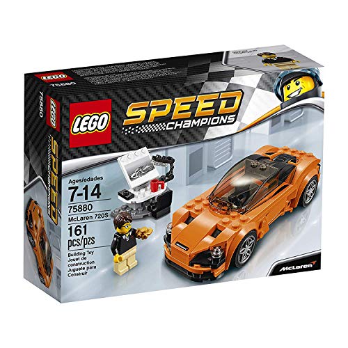 LEGO Speed Champions - Coche McLaren 720S, Coche Deportivo de Juguete para Construir (75880)