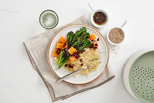 Lékué Recipiente para cocinar Quinoa, Arroces y Cereales, 1 Litro